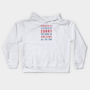 Awesome Canadian Kids Hoodie